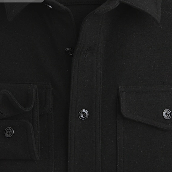 J Crew Seaboard soft-knit shirt in Black size Small NWT BV899‎ - Picture 4 of 11